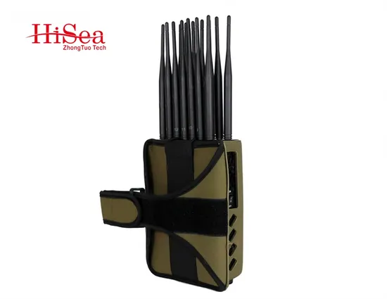 Handheld 14 Antenna Mobile Signal Device Lojack 2g 3G 4G 5g GPS Signal Recovery Interference Information Communication Jammer