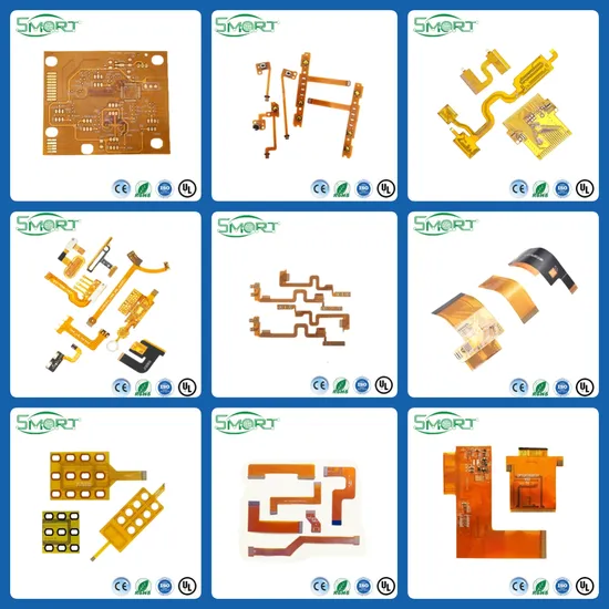 Smart Electronics Stiffener FPC Ultra Thin Flexible Printed Quick Turn Flex Circuit Transparent Flexpcb 